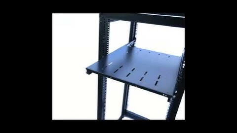 Raising Electronics Rack Mount Sliding shelf 24-32" installation depth