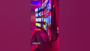 LG OLED FLEX! #GamingMonitor #OLED #pc #gaming #pcsetup #ces2023 #pcmr @LGUSA