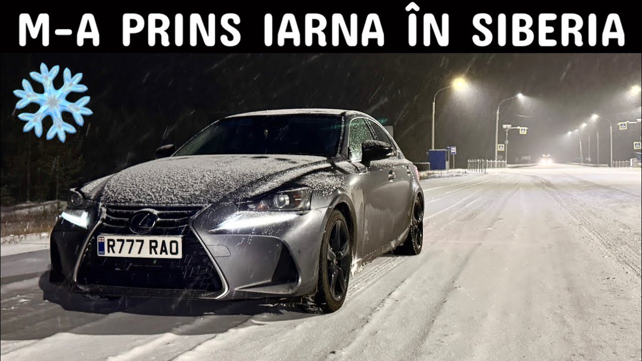 Ep 56: Drum înzăpezit ⛔️ Am făcut pană! 🛞 Ninge ca în povești ❄️ 