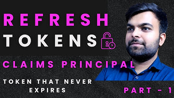 Refresh Tokens & ClaimsPrincipal in ASP.NET Core — Secure Refresh Flow (Step-by-Step) Part - 1