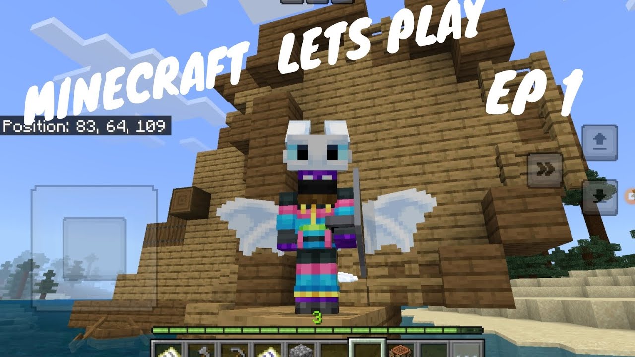 Minecraft Lets Play Ep 1 - YouTube