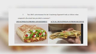 Taco Bell facing lawsuit for false advertisement
