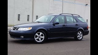 2004 Saab 9-5 Arc sportWagon 2.3L 5 Speed Manual Dark Blue