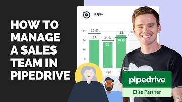How to manage a sales team in Pipedrive