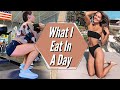 What I Eat In A Day + GLUTE Workout