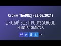 Стрим TheDRZJ (23.06.2021) - ДРЮЗАЙ ЕЩЕ ПРО XYZ SCHOOL И ВИТАЛЯМБУСА