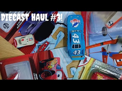 Disney Cars Diecast Haul#3-ft.Jae With VR Headsets,Pit Crew Member Mack ...