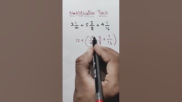 Mixed Fraction Trick | Simplification In Hindi | #shorts