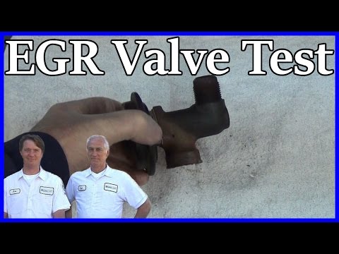 How to Test an EGR Valve