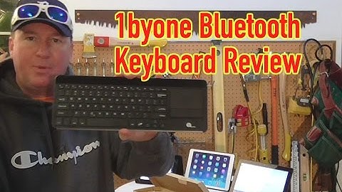 Bluetooth Keyboard by 1byone- Review