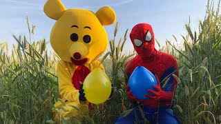 Spider-man funny video 🤣 😂😂 | Amazing Comedy Video | Teddy Bear Prank