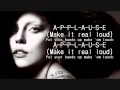 Lady Gaga Applause (HQ + Lyrics).mp4