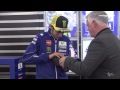 Rossi becomes first motorcycle racer in the BRDC