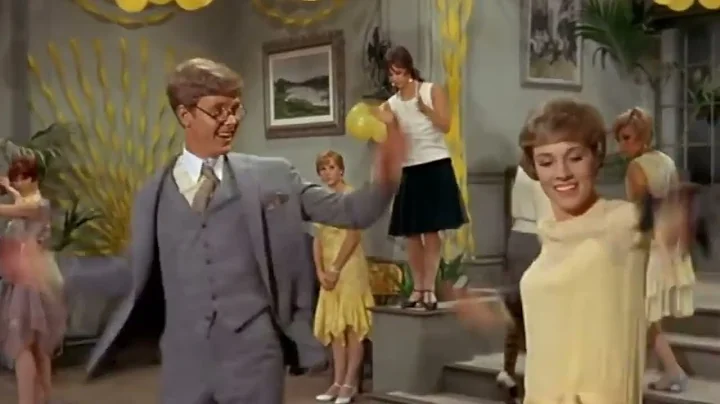 "Blame it on the Bossa Nova" - Eydie Gorme   (Dancing Moviestars) with Lyrics...