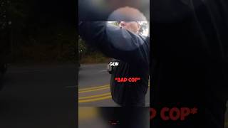 Cop Pulls A Gun On Biker For No Reason...