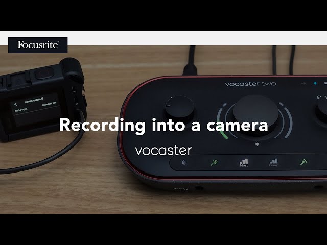 Аудіоінтерфейс FOCUSRITE Vocaster Two
