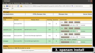 OpenAM and OpenDJ installation in tomcat