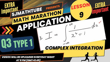 Solving Improper Integrals from -∞ to ∞ with Cauchy’s Residue Theorem | Type 1 Qn 3 |