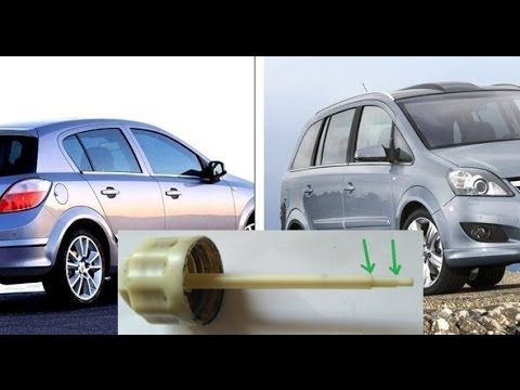 How To Check And Add, Top Up Power Steering Fluid - Opel Vauxhall Zafira, Astra