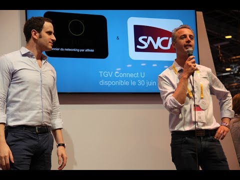 Viva Technology : SNCF lance sa nouvelle application sociale TGV Connect U