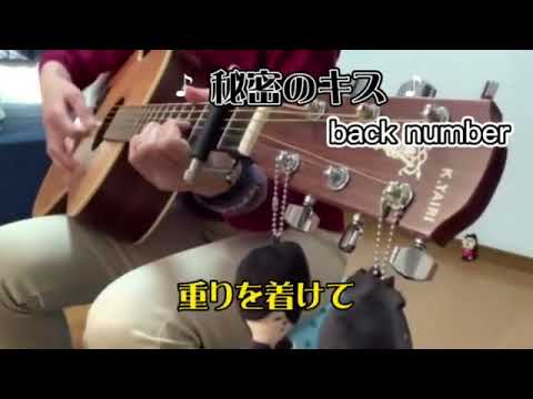 秘密のキス ☆ back number 【ギター弾き語り♪】