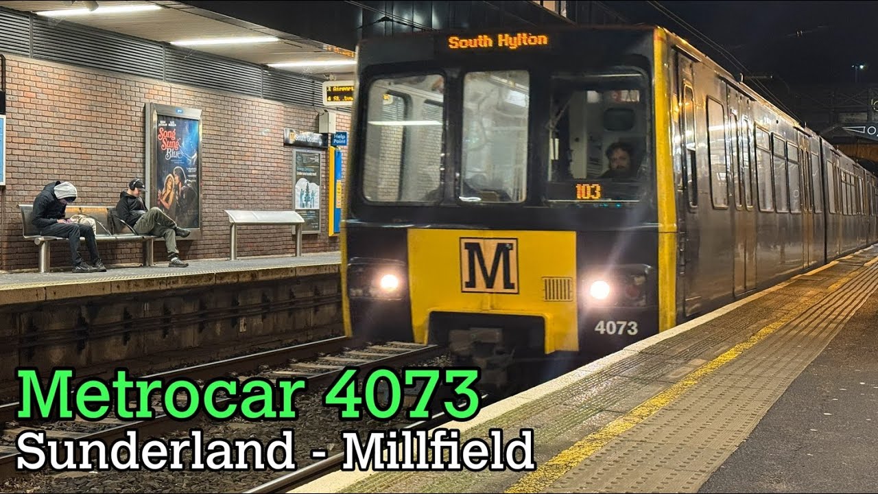 Tyne and Wear Metro | Metrocar 4073 Sunderland - Millfield 