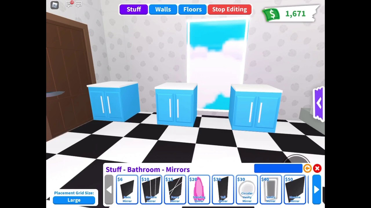 Decorating my bathroom [ part 1] 🦋🤍💙 YouTube