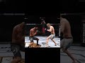 2 CRAZY NASTY KNOCKOUTS!!!🥶🔥 #ufc3 #shortvideo