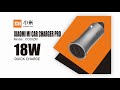 Xiaomi Mi Car Charger Pro / Charger Mobil 18W Fast Charging