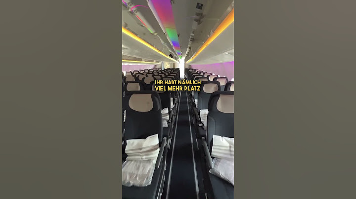Die Reihe 30 in der Condor Economy Class 👌🏻