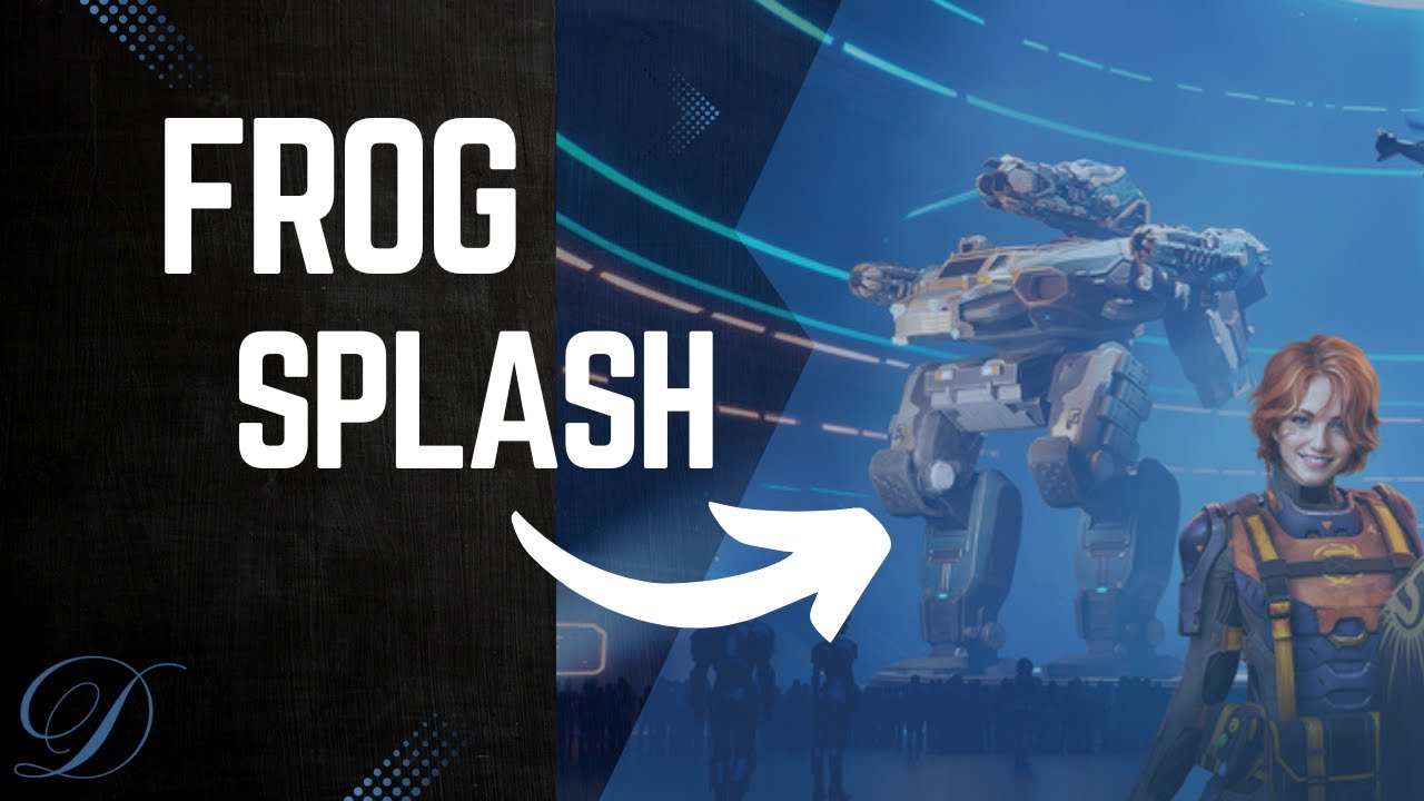 Frog Raptor Frog Splash! Raptor Is A Jumping Beast (War Robots) - YouTube