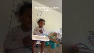 Hi mamas❤️!!! #morningvlog #momlifeunfiltered #toddlerlife #momcontentcreator #lifewithtoddler