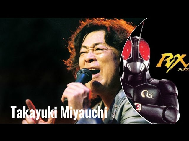 Takayuki Miyauchi - Penyanyi Ksatria Baja Hitam RX (Rider Series 1987) class=