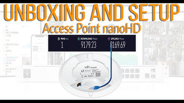 Unboxing Ubiquiti UAP NanoHD and Replacing Ubiquiti AC Access Point