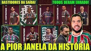 💸BASTIDORES DA SAÍDA DE RENATO AUGUSTO! CONTRATAÇÕES BIZARRAS! PIOR JANELA DA HISTÓRIA! PRA ESQUECER