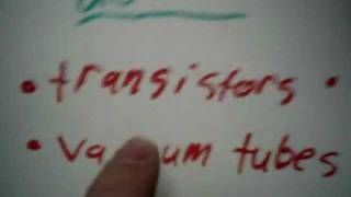 What are passive and active components