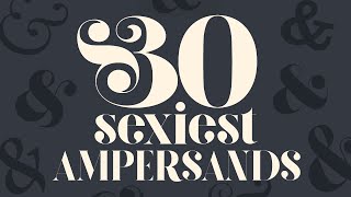 30 Fonts with the Sexiest Ampersands screenshot 1