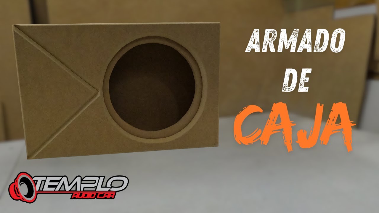 COMO ARMAR UNA CAJA PARA MI SUBWOOFER - YouTube