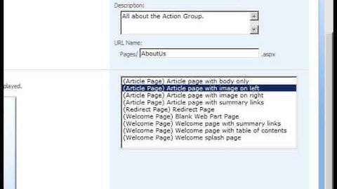 SharePoint Shepherd 2007 - Create A Content Page