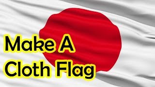 EASY! How To Make A Cloth Flag For Kids - Craft Kids | DIYCraftivi Update