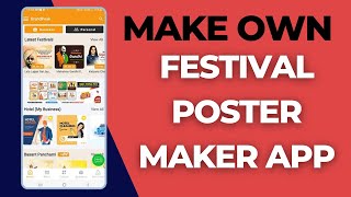 Make Festival Poster Maker App || Business Post, Political Post Maker App || Business Branding app screenshot 3