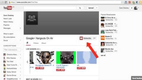 How to find Google Plus On-Air Hangouts