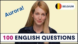 100 English Questions with Aurora English Interview with Answers