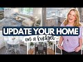 EASY &amp; AFFORDABLE WAYS TO UPDATE &amp; DECORATE YOUR HOME