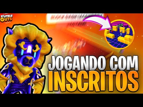 STUMBLE GUYS AO VIVO AGORA JOGANDO COM INSCRITOS ‹ Daniel Play TV