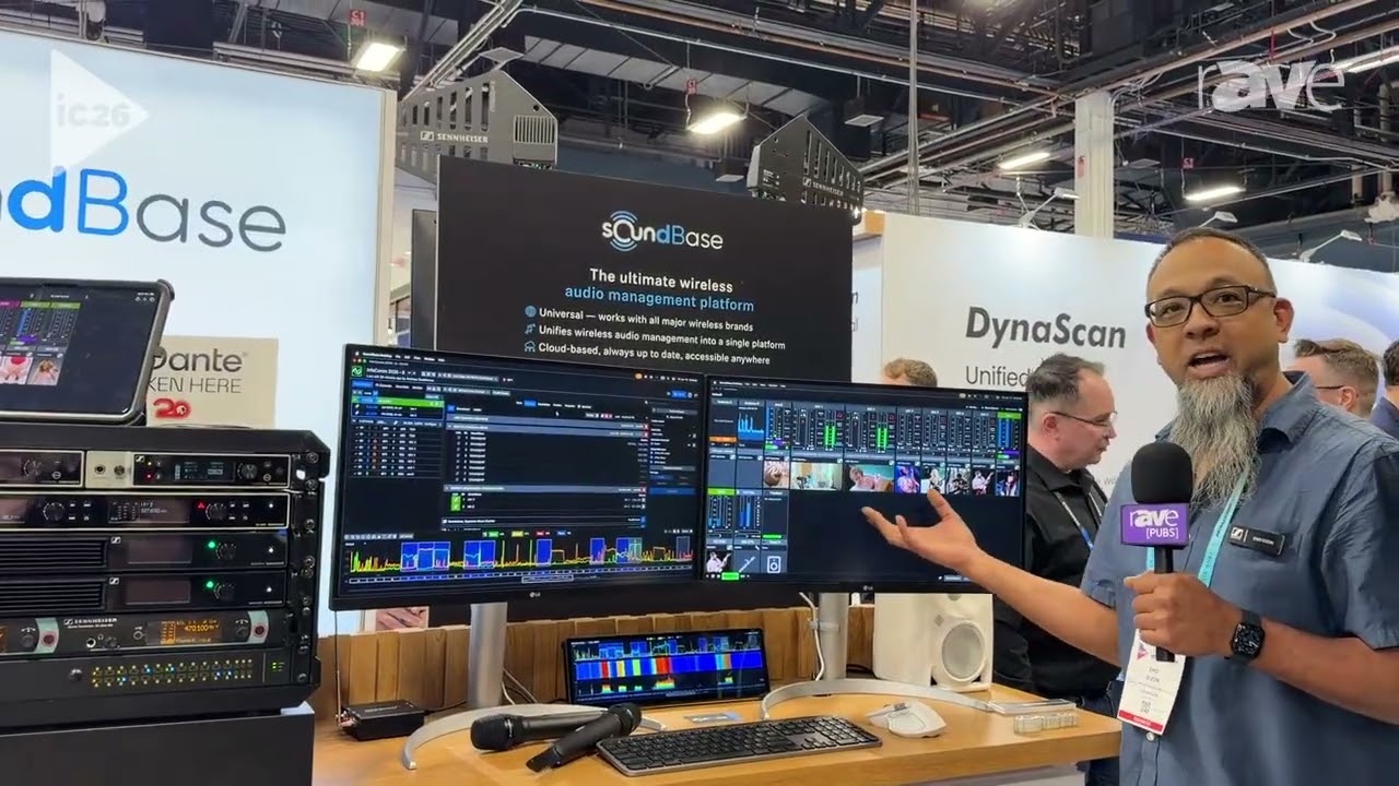 InfoComm 2026: Sennheiser Presents soundBase Collaborative Audio Workflow Platform Software