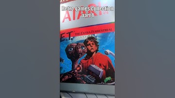 Retro Gaming Collection Part 1 | Atari games! 🕹️
