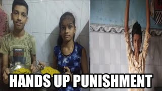 chaumin challenge  || with hands up punishment #mustwatch