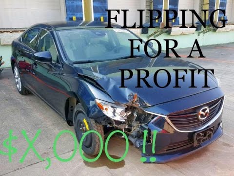 FIXING & SELLING A CRASHED 2017 MAZDA 6