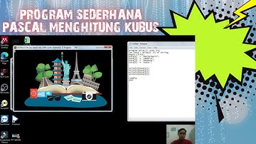 PROGRAM SEDERHANA PASCAL MENGHITUNG KUBUS